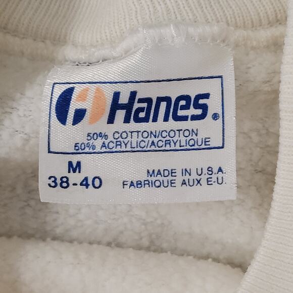 Vintage 80s Kayser University Sweatshirt Womens M 20x20 Boxy - Picture 8 of 14